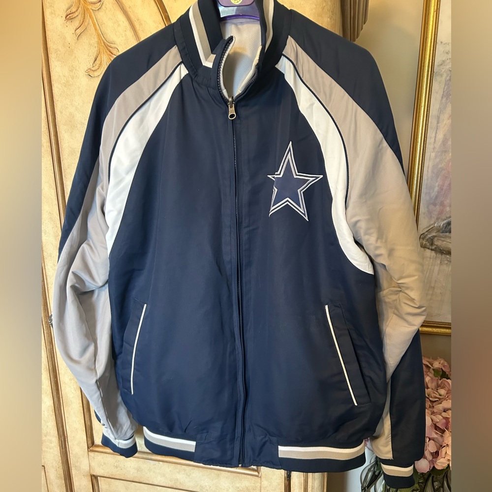 Official NFL Dallas Cowboys reversible windbreaker